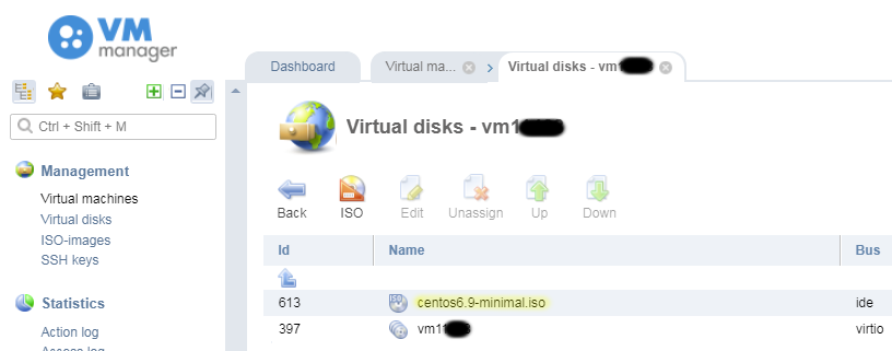 Virtual disks