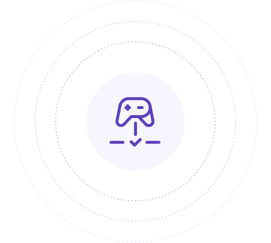 Only clean traffic flows to your game servers via the dedicated channel.