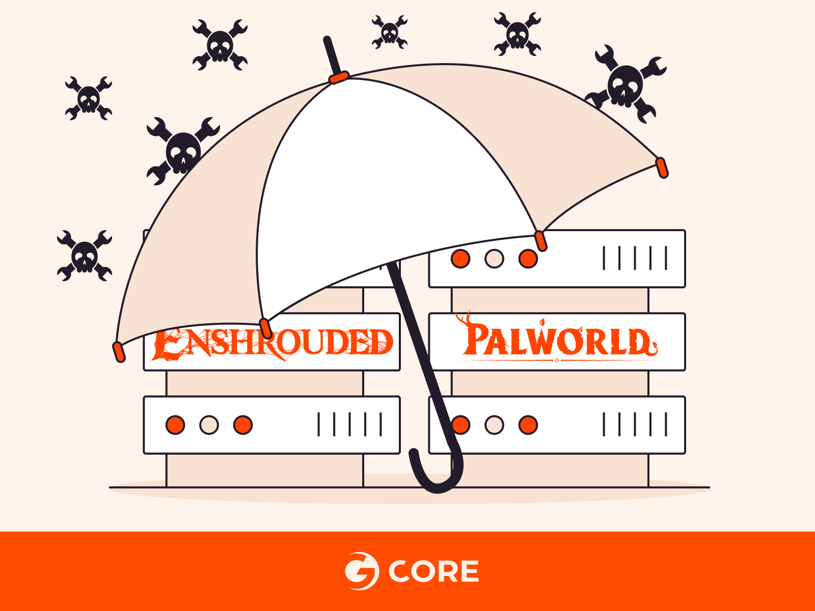 Gcore DDoS Protection：PalworldとEnshroudedのオンラインゲームを保護