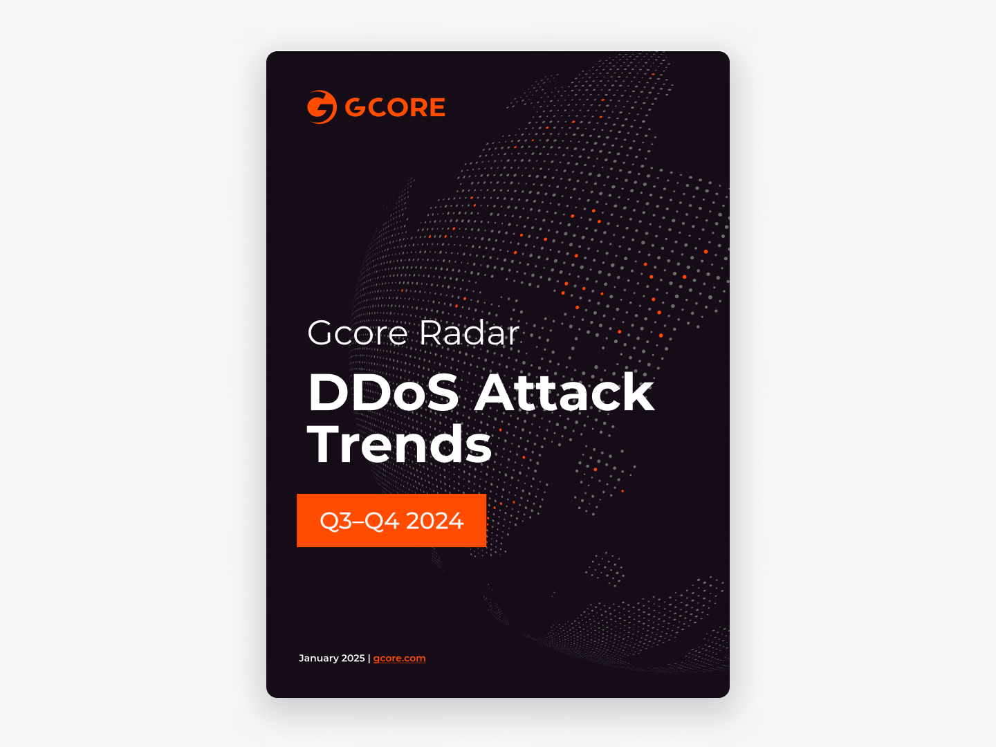 Gcore Radar: DDoS Attack Trends Q3-Q4 2024