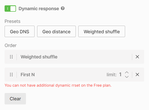 Configure Weighted shuffle picker